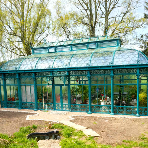 Victorian Glass Greenhouse YSGH-026 – Elegant Garden Oasis